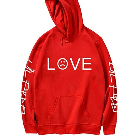 Lil Peep Love Crybaby GBC Hellboy Hoodies - Picture 2 of 5